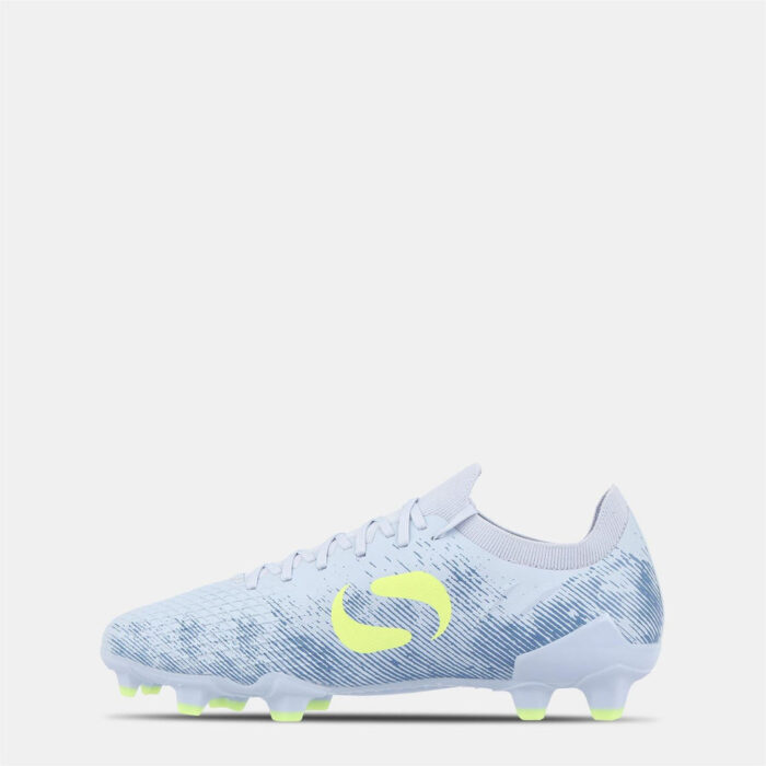 Sondico Blaze Firm Ground Football Boots – Purple/Lime - Image 2