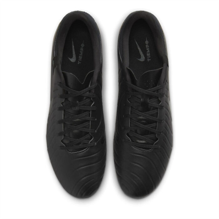 Nike Tiempo Legend 10 Soft Ground Football Boots – Black/Green – view 5