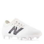 New Balance Furon V7+ Dispatch Junior Firm Ground Football Boots – White/Black – view 4