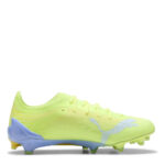 Puma Womens Ultra 5 Firm Ground Football Boots – Ice/Yellow – view 4