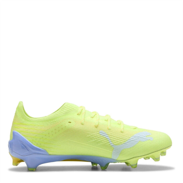 Puma Womens Ultra 5 Firm Ground Football Boots – Ice/Yellow – view 4