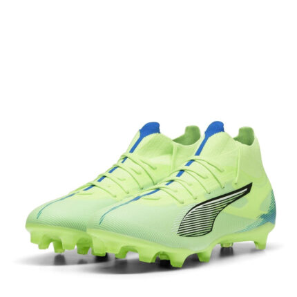 Puma Mens Ultra Firm Ground Football Boots – Apple/ White