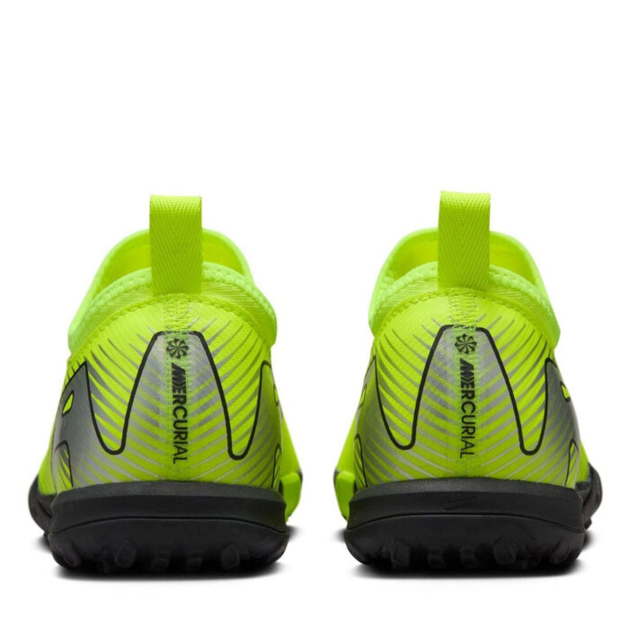 Nike Zoom Mercurial Vapor 16 Junior Turf Football Boots – Volt/Black – view 5