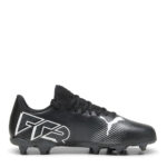 Puma Future 7 Junior Firm Ground Football Boots – Black/White - Image 4