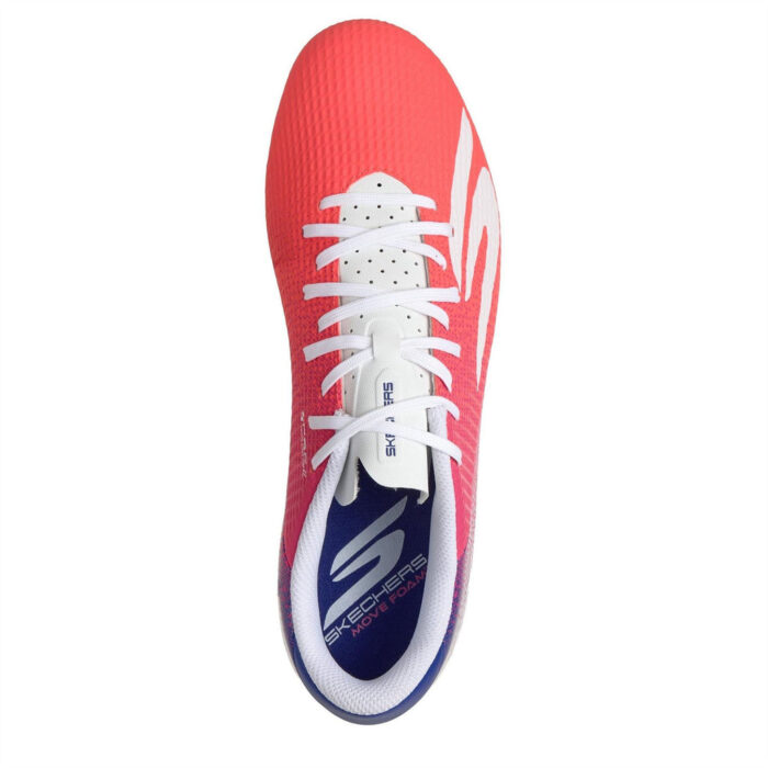 Skechers Skx.2 Firm Ground Football Boots – Blue/Pink – view 4