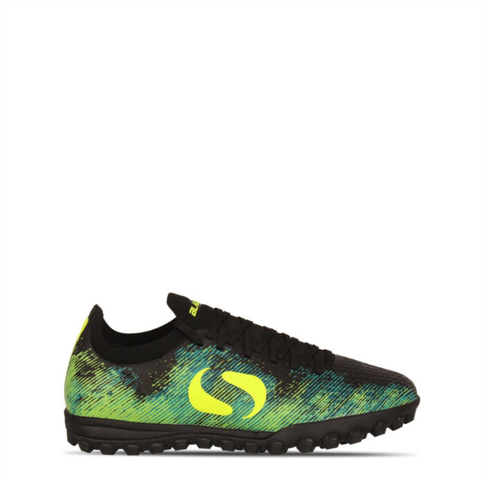 Sondico Blaze Junior Turf Football Boots – Black/Green – view 7