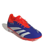 adidas Predator 24 Junior Firm Ground Football Boots – Blue/Wht/Red - Image 3
