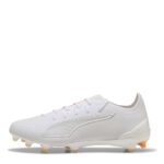Puma Ultra 5 Firm Ground Football Boots – White – view 3