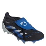 adidas Predator Firm Ground Football Boots – Black/Blue – view 3