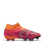 Puma Womens Future 8 Firm Ground Football Boots – Orange/Black – view 4