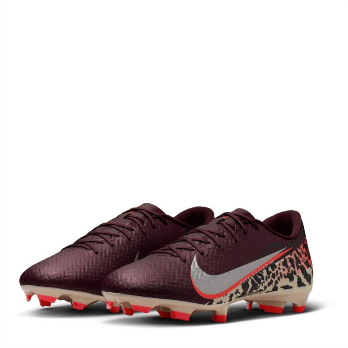 Nike Zoom Mercurial Vapor 16 Firm Ground Football Boots – Burgundy/Print – view 4
