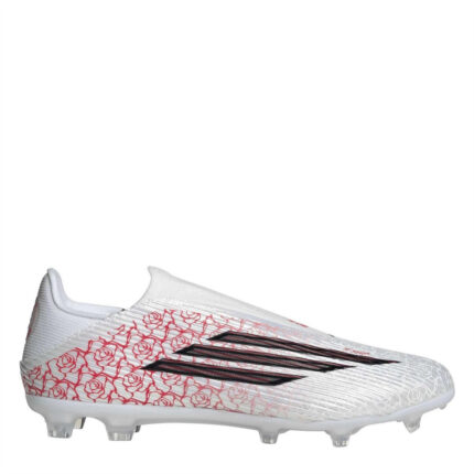 adidas F50 Firm Ground Football Boots – White/Blk/Red
