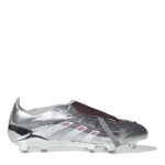 adidas Predator Firm Ground Football Boots – White/Red