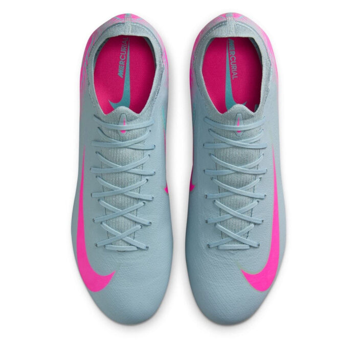 Nike Zoom Mercurial Vapor 16 Artificial Ground Football Boots – Grey/Pink – view 6