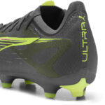 Puma Ultra 5 Firm Ground Football Boots – Silver/Yellow – view 5