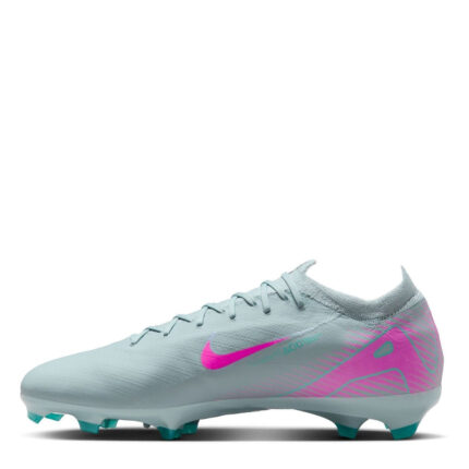 Nike Zoom Mercurial Vapor 16 Firm Ground Football Boots – Grey/Pink – view 2