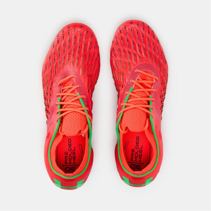 Under Armour Textured Magnetico Firm Ground Football Boots – Red – view 4
