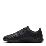 Nike Tiempo Legend 10 Junior Turf Football Boots – Black/Green - Image 2