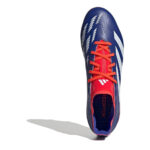 adidas Predator 24 Firm Ground Football Boots – Blue/Wht/Red – view 5