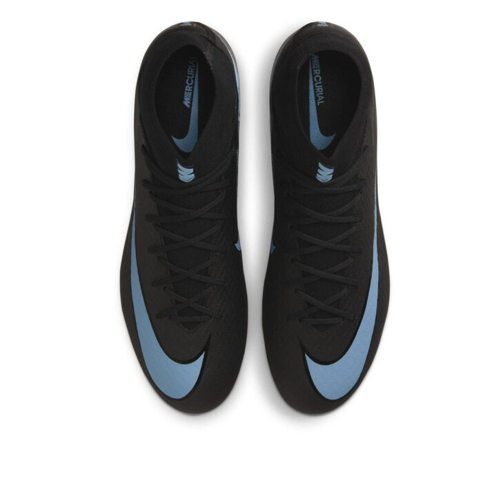 Nike Mercurial Superfly 10 Soft Ground Football Boots – Black/Blue – view 6