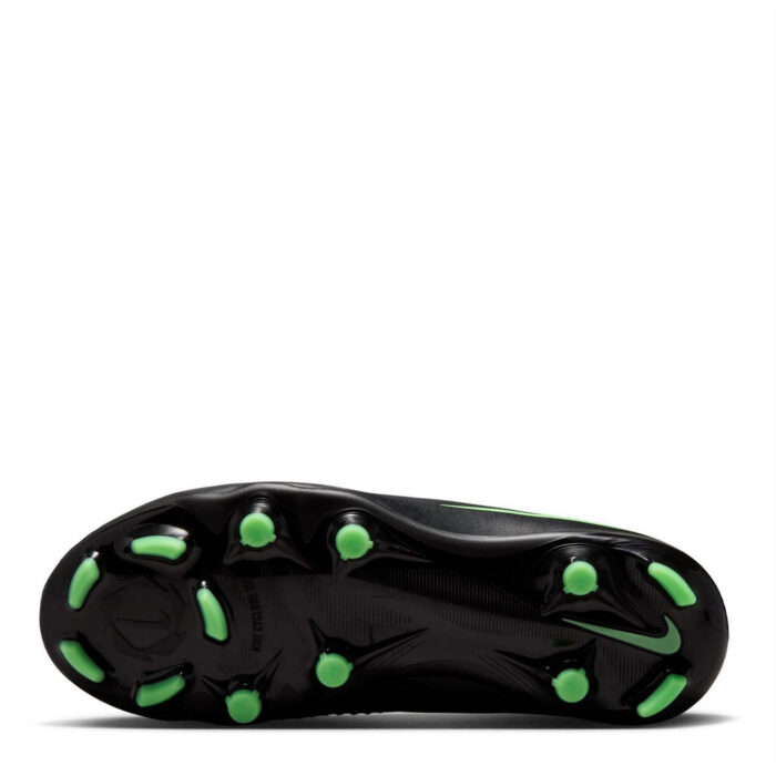 Nike Phantom 6 Junior Firm Ground Football Boots – Black/Green – view 3