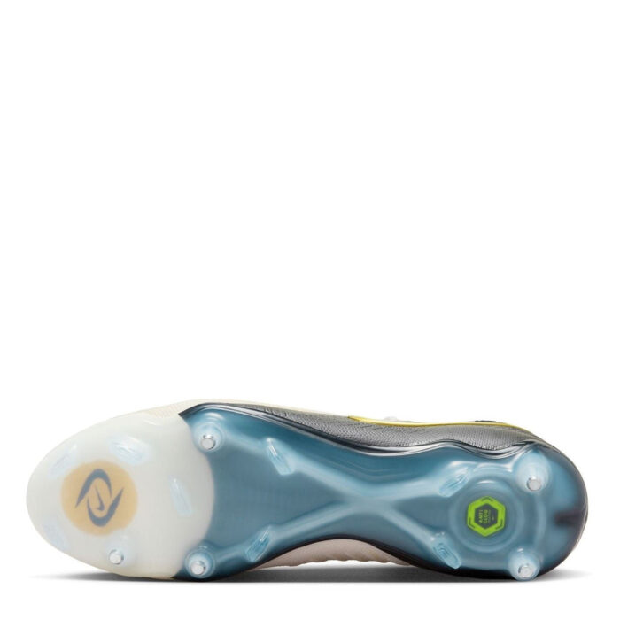 Nike Phantom Gx 2 Soft Ground Football Boots – White/Blk/Gold – view 3