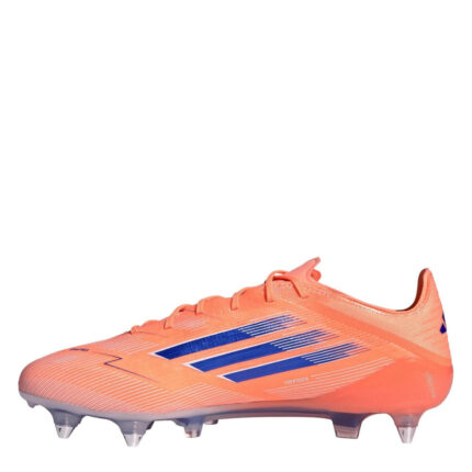 adidas F50 Soft Ground Football Boots – Orange/Blue – view 2