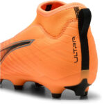 Puma Ultra 5 Junior Firm Ground Football Boots – Orange/Black – view 5