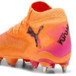 Puma Future 8 Soft Ground Football Boots – Orange/Black – view 5