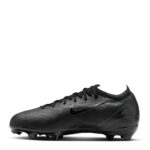 Nike Mercurial Vapor 16 Junior Firm Ground Football Boots – Black/Green - Image 2