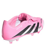 adidas Predator Junior Firm Ground Football Boots – Pink/White – view 4