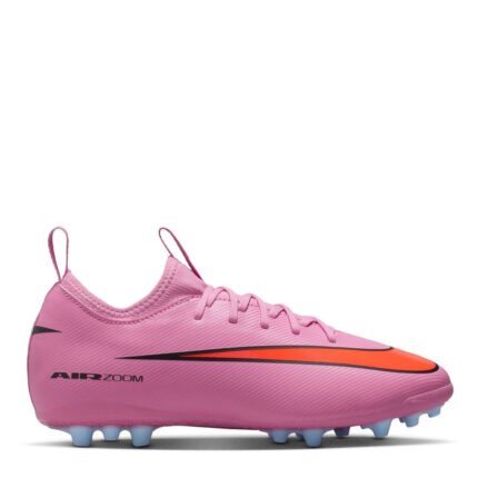 Nike Zoom Mercurial Vapor 16 Junior Artificial Ground Football Boots – Pink/Black