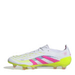 adidas Predator Firm Ground Football Boots – White/Pink – view 2