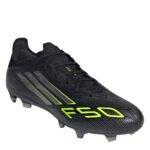 adidas F50 Firm Ground Football Boots – Black/Lemon – view 3