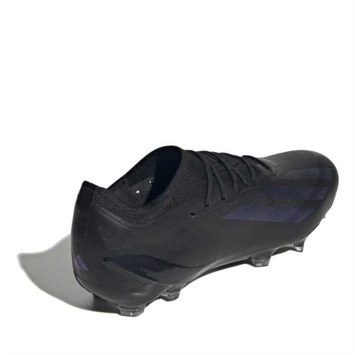 adidas X Crazyfast Firm Ground Football Boots – Black/Black – view 4