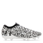 Under Armour Magnetico Firm Ground Football Boots – Black/White - Image 2