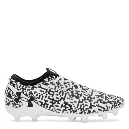 Under Armour Magnetico Firm Ground Football Boots – Black/White – view 2