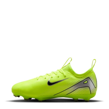 Nike Zoom Mercurial Vapor 16 Junior Firm Ground Football Boots – Volt/Black – view 2