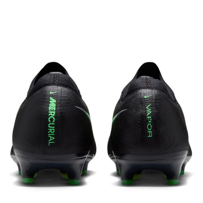 Nike Air Zoom Mercurial Vapor Artificial Ground Football Boots – Black/Green – view 5