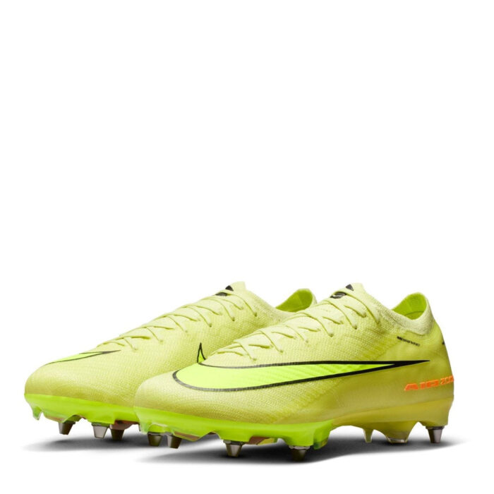 Nike Mercurial Vapor 16 Soft Ground Football Boots – Volt/Crimson – view 4