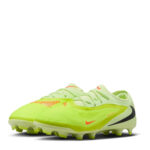 Nike Phantom 6 Junior Multi-Ground Football Boots – Volt/Crimson – view 4