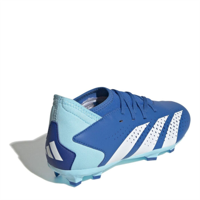 adidas Predator Accuracy.3 Junior Firm Ground Football Boots – Blue/White – view 4