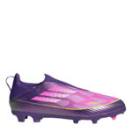 adidas F50 Junior Firm Ground Football Boots – Purple/Yellow