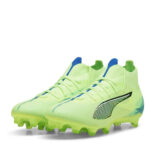 Puma Womens Ultra 5 Firm Ground Football Boots – Green/Wht/Blue