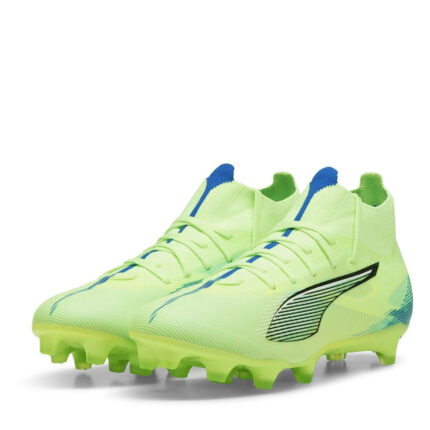 Puma Womens Ultra 5 Firm Ground Football Boots – Green/Wht/Blue