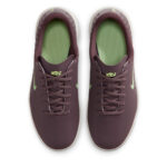 Nike Mercurial Vapor 16 Junior Turf Football Boots – Plum/Silver – view 6