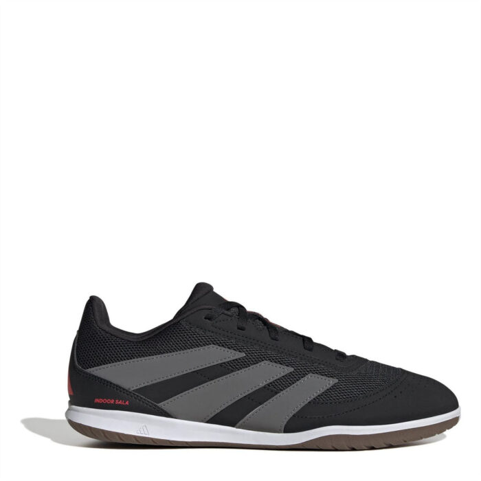 adidas Predator Indoor Football Boots – Black/Grey – view 7