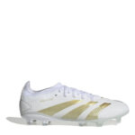 adidas Predator 24 Firm Ground Football Boots – White/Gold Met – view 7