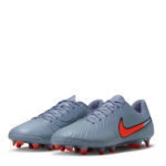 Nike Tiempo Legend 10 Firm Ground Football Boots – Blue/Black – view 4