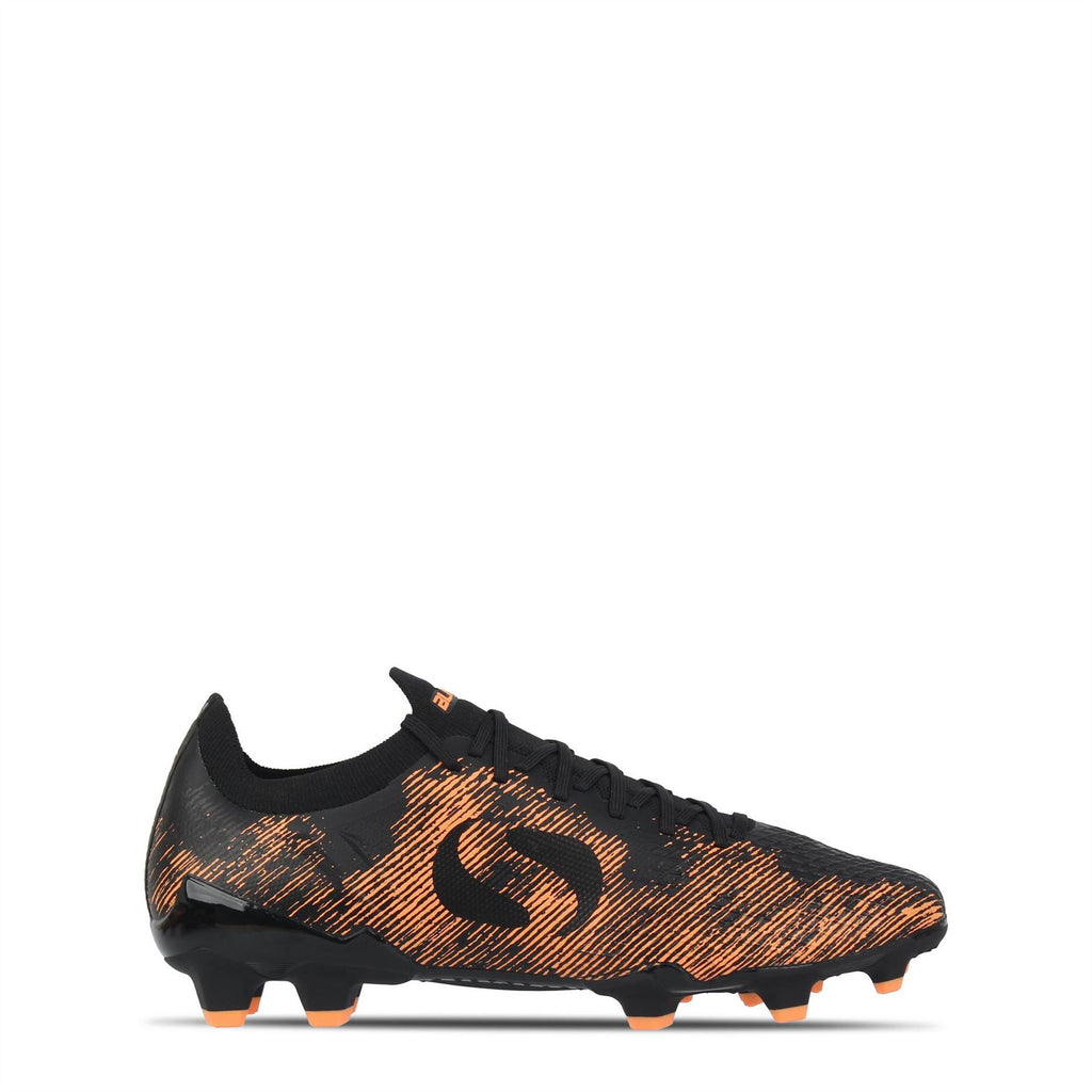 Sondico Blaze Firm Ground Football Boots – Black/Orange